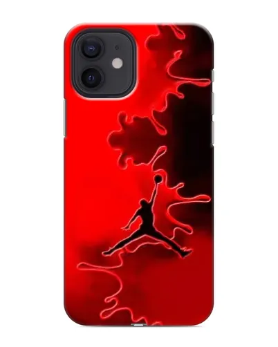 Чохол для iPhone 12 з картинкою «Jordan Red Smoke»