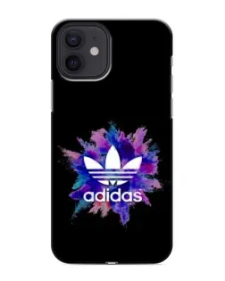 Чохол для iPhone 12 з картинкою «Вибух фарб Adidas»