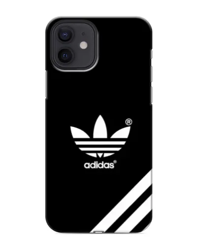 Чохол для iPhone 12 з картинкою «Adidas з діагональними смугами»