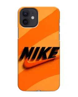 Чохол для iPhone 12 з картинкою «Помаранчевий драйв Nike»