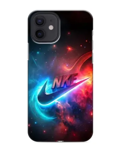 Чехол для iPhone 12 с картинкой «Огненный логотип Nike» Чехол для iPhone 12 с картинкой «Огненный логотип Nike»