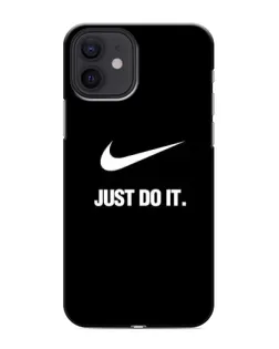 Чехол для iPhone 12 с картинкой «Классический принт Nike»