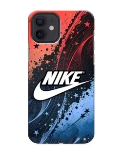 Чехол для iPhone 12 с картинкой «Градиентный принт Найк»