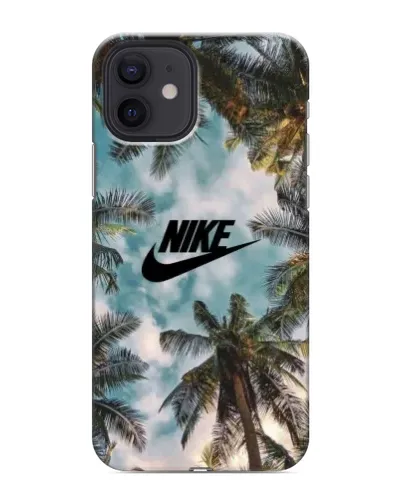 Чохол для iPhone 12 з картинкою «Тропічний принт Nike» Чохол для iPhone 12 з картинкою «Тропічний принт Nike»