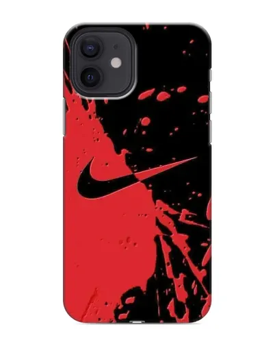 Чохол для iPhone 12 з картинкою «Червоні бризки Nike» Чохол для iPhone 12 з картинкою «Червоні бризки Nike»
