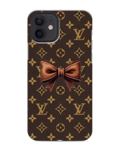 Чохол для iPhone 12 з картинкою «LV з бантом»