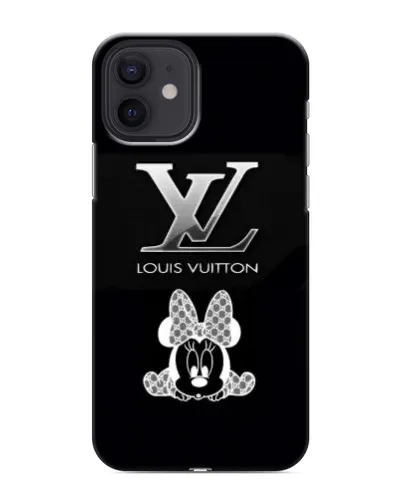 Чохол для iPhone 12 з картинкою «LV та Мінні Маус»