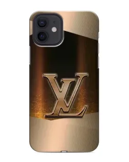 Чохол для iPhone 12 з картинкою «LV — золоте сяйво»