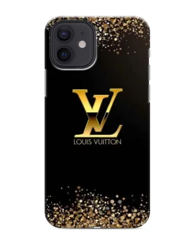 Чохол для iPhone 12 з картинкою «LV — золоті іскри»