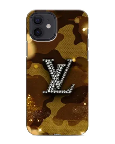 Чохол для iPhone 12 з картинкою «Камуфляжний Louis Vuitton»