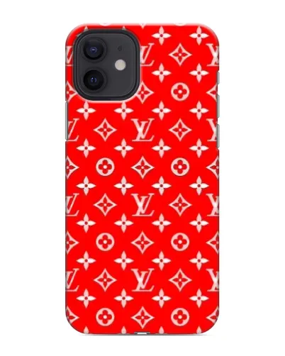 Чохол для iPhone 12 з картинкою «Яскравий паттерн LV»
