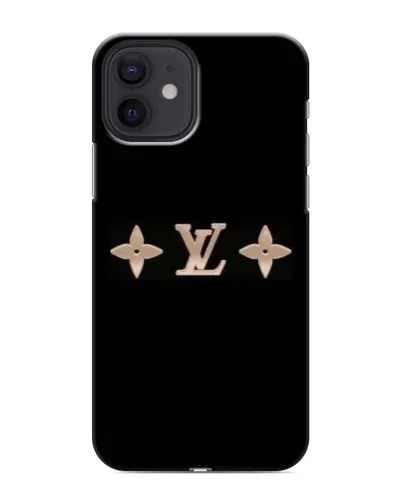 Чохол для iPhone 12 з картинкою «Louis Vuitton — мінімалізм»