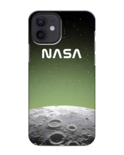 Чохол для iPhone 12 з картинкою «NASA — місячний градієнт»