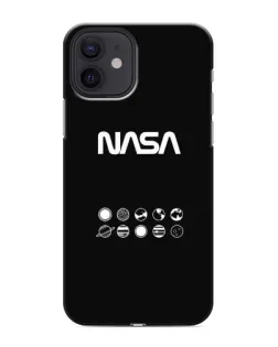 Чохол для iPhone 12 з картинкою «NASA — технічний принт»