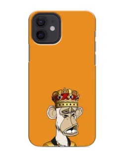 Чохол для iPhone 12 з картинкою «Золота мавпа Bored Ape»
