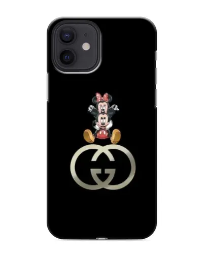 Чехол для iPhone 12 с картинкой «Минни Маус на лого» Чехол для iPhone 12 с картинкой «Минни Маус на лого»