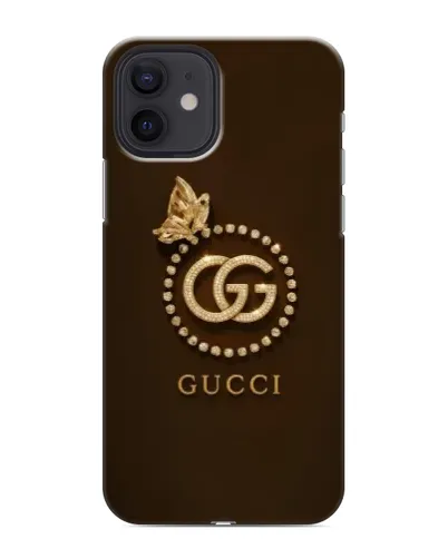 Чехол для iPhone 12 с картинкой «Gucci — золотая бабочка» Чехол для iPhone 12 с картинкой «Gucci — золотая бабочка»