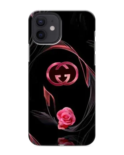 Чехол для iPhone 12 с картинкой «Gucci — неоновая роза» Чехол для iPhone 12 с картинкой «Gucci — неоновая роза»