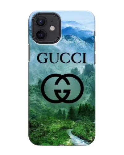 Чехол для iPhone 12 с картинкой «Gucci — горный пейзаж» Чехол для iPhone 12 с картинкой «Gucci — горный пейзаж»