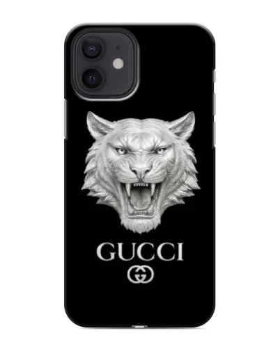 Чохол для iPhone 12 з картинкою «Gucci — срібний лев» Чохол для iPhone 12 з картинкою «Gucci — срібний лев»
