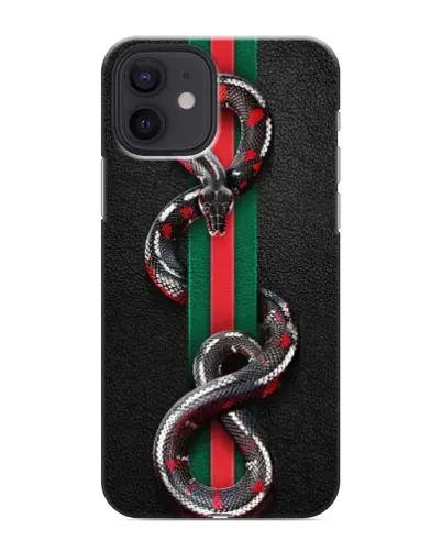 Чохол для iPhone 12 з картинкою «Gucci — змія на смузі» Чохол для iPhone 12 з картинкою «Gucci — змія на смузі»