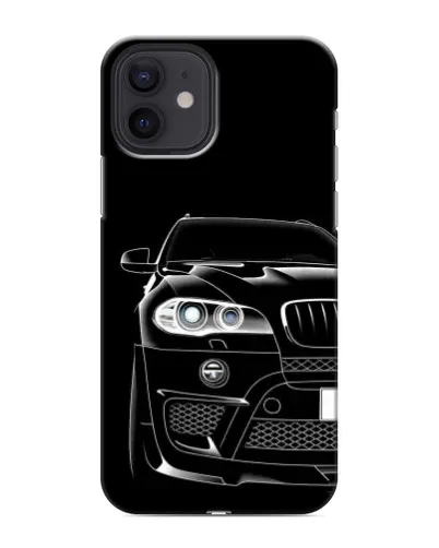 Чохол для iPhone 12 з картинкою «Темний силует BMW» Чохол для iPhone 12 з картинкою «Темний силует BMW»