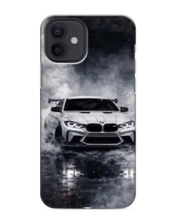 Чохол для iPhone 12 з картинкою «BMW крізь туман»