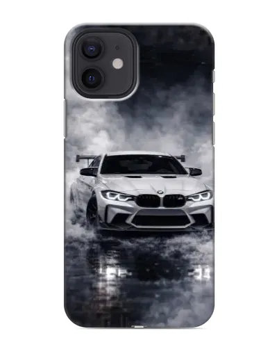 Чохол для iPhone 12 з картинкою «BMW крізь туман» Чохол для iPhone 12 з картинкою «BMW крізь туман»