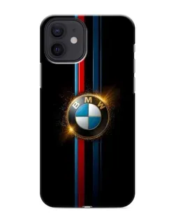 Чохол для iPhone 12 з картинкою «BMW M-Power неон»