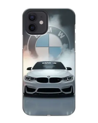 Чохол для iPhone 12 з картинкою «BMW в білому диму» Чохол для iPhone 12 з картинкою «BMW в білому диму»