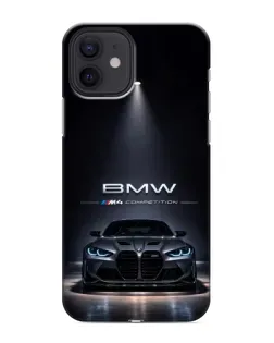 Чохол для iPhone 12 з картинкою «BMW крізь нічне місто» Чохол для iPhone 12 з картинкою «BMW крізь нічне місто»