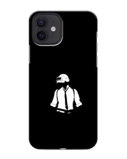 Чохол для iPhone 12 з картинкою «PUBG — білий шолом»
