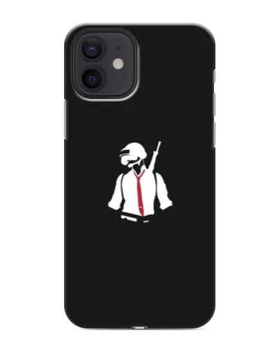 Чохол для iPhone 12 з картинкою «PUBG — силует воїна» Чохол для iPhone 12 з картинкою «PUBG — силует воїна»