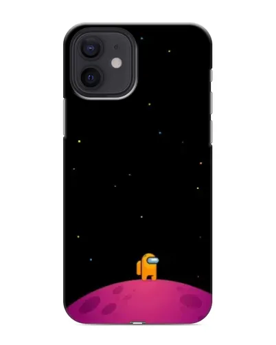 Чохол для iPhone 12 з картинкою «Самотній герой на планеті» Чохол для iPhone 12 з картинкою «Самотній герой на планеті»