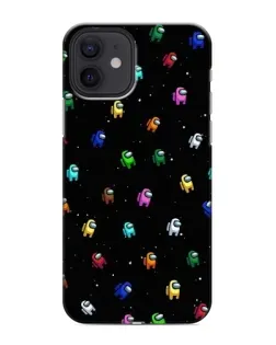 Чохол для iPhone 12 з картинкою «Екіпаж Among Us»