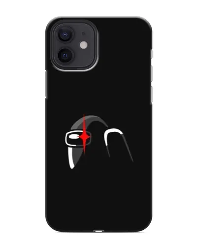 Чохол для iPhone 12 з картинкою «Among Us шолом» Чохол для iPhone 12 з картинкою «Among Us шолом»