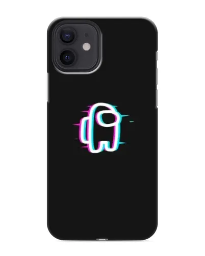 Чохол для iPhone 12 з картинкою «Among Us неон» Чохол для iPhone 12 з картинкою «Among Us неон»