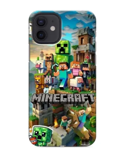 Чохол для iPhone 12 з картинкою «Замок Minecraft» Чохол для iPhone 12 з картинкою «Замок Minecraft»