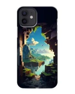 Чохол для iPhone 12 з картинкою «Вид з печери»