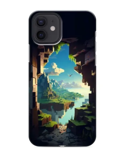 Чохол для iPhone 12 з картинкою «Вид з печери» Чохол для iPhone 12 з картинкою «Вид з печери»