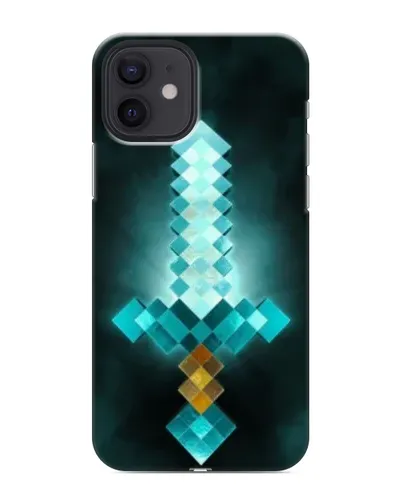Чохол для iPhone 12 з картинкою «Алмазний меч неон» Чохол для iPhone 12 з картинкою «Алмазний меч неон»