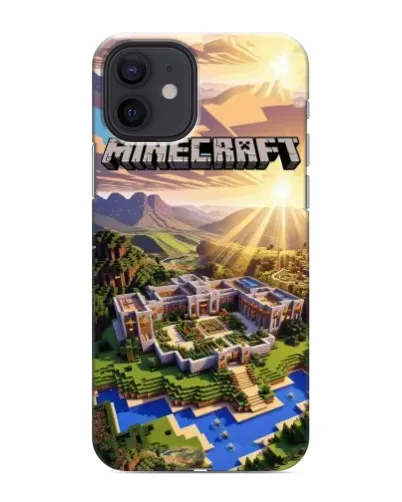Чохол для iPhone 12 з картинкою «Minecraft панорама» Чохол для iPhone 12 з картинкою «Minecraft панорама»