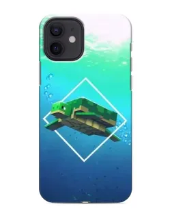 Чохол для iPhone 12 з картинкою «Черепаха Minecraft» Чохол для iPhone 12 з картинкою «Черепаха Minecraft»