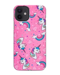 Чохол для iPhone 12 з картинкою «Unicorn паттерн рожевий» Чохол для iPhone 12 з картинкою «Unicorn паттерн рожевий»