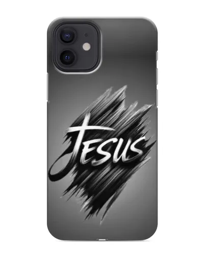 Чохол для iPhone 12 з картинкою «Напис Jesus Graffiti»