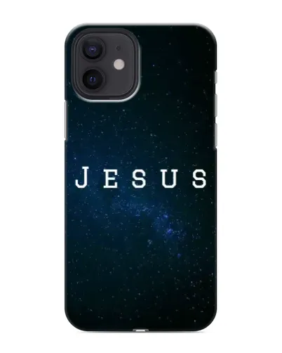 Чохол для iPhone 12 з картинкою «Зоряне небо Jesus»