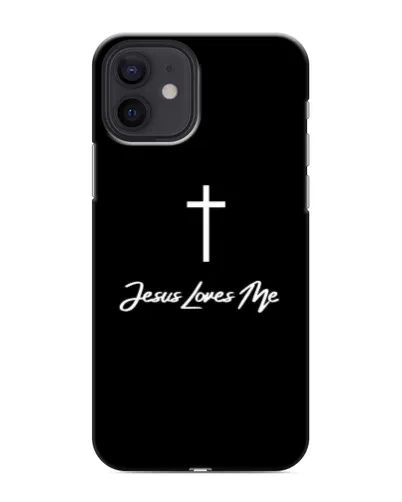 Чохол для iPhone 12 з картинкою «Ісус любить тебе»