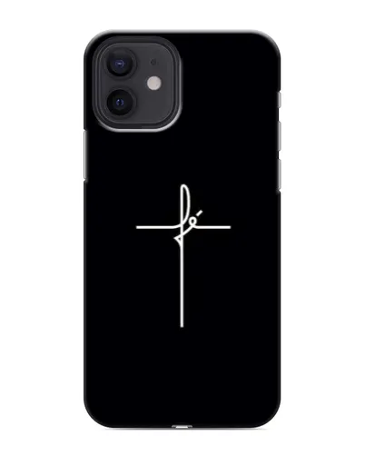 Чехол для iPhone 12 с картинкой «Тонкий крест» Чехол для iPhone 12 с картинкой «Тонкий крест»