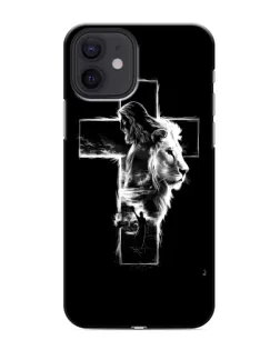 Чехол для iPhone 12 с картинкой «Сияющий крест Jesus»