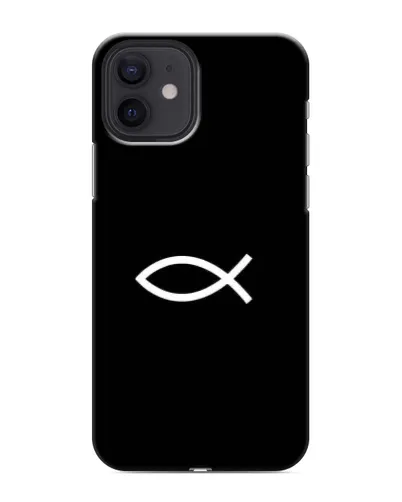 Чехол для iPhone 12 с картинкой «Символ рыбы Jesus» Чехол для iPhone 12 с картинкой «Символ рыбы Jesus»